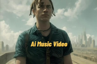 create stunning ai generated music video and lyric video in 12 hours fo