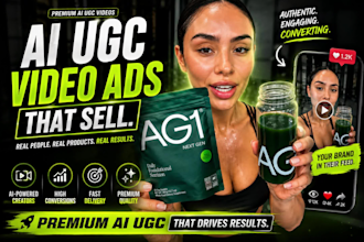 create realistic ai ugc video ads ugc video for tiktok, instagram
