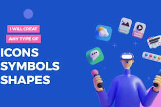 create customized unique icons and symbols for you