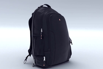 render realistic 3d cgi bag animation backpack 3d hand bag nft bag design