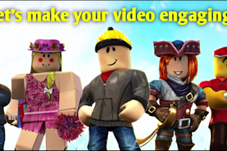 edit engaging roblox gaming videos, shorts and montages