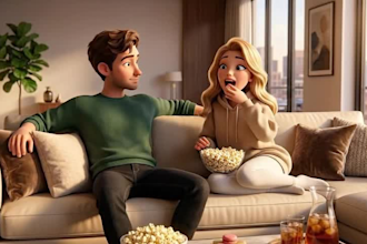 3d ai animated proposal video 3d romantic storytelling 3d ai pixar animation