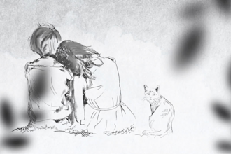 create a hand drawn lyric music video