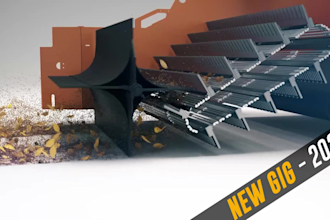 create assembly and installation animation for industrial products