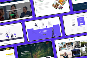 design desktop dashboards, admin dashboards, and web portals