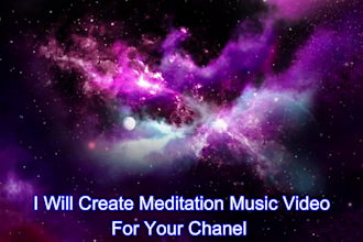 create copyright free HD meditation relaxing music videos