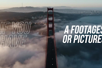professionally edit video, corporate, for youtube and any social media videos
