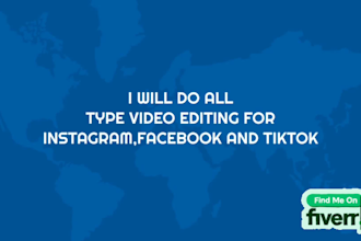 edit,reize video for instagram, facebook, tiktok and ads