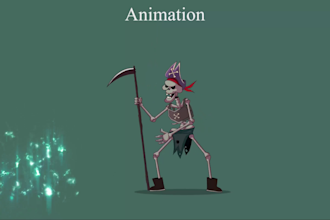 do any kind of spine character animation for your games