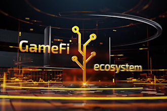 do 3d blockchain animation, 3d isometric explainer video, crypto token animation