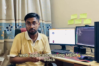 develop a full stack mern web app with react and nodejs