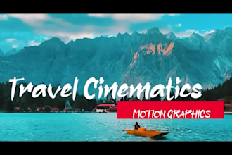 edit travel,vlog,drone,gopro and youtube videos