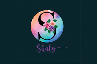 design outline and word mark logo for your business