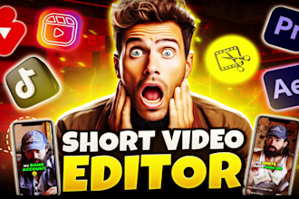 professional instagram reels, tiktok, and youtube shorts editing with captions
