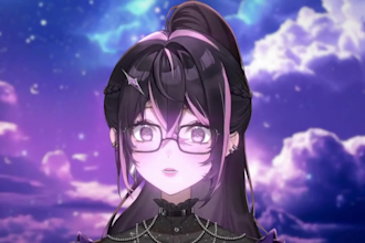 draw and rig live2d model, 2d vtuber model, anime vtuber model, vtuber rigging
