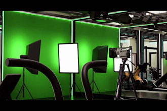 3d gym equipment animation, fitness equipment animation, gym walkthrough render