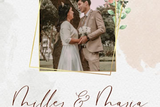 create animated wedding invitation videos and cards