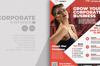 create any flyer design