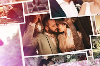 create funeral memorial video photo slideshow and tribute