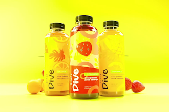 do 3d beverage animation, bottle ad animation, 3d drink or soda commercial
