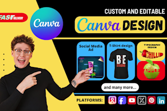 create any design using canva