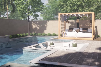 design your garden, landscape, backyard, swimming pool, patio, and 3d images