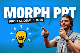 create a stunning powerpoint morph transition