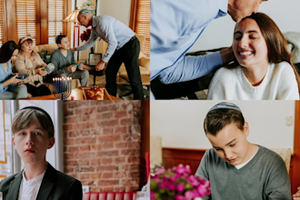 create slideshow for birthday, bar mitzvah, bat mitzvah event