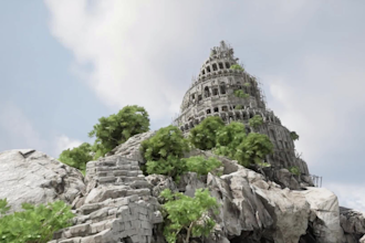 create 3d game environment unreal engine 5 game environment level design
