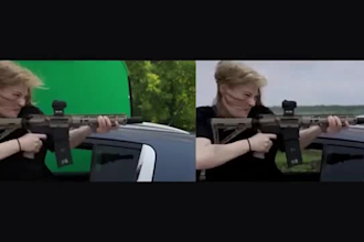 do vfx rotoscoping, green screen, cleanup, tracking, keying and compositing