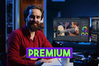 turn blog post, text, script, article to video 4k, voice over with stock footage