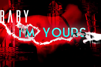 do aesthetic lyric music video for your song