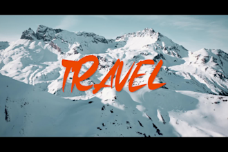 edit cinematic travel videos vlog drone gopro footage