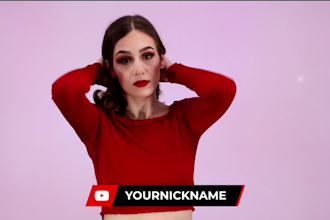 create professional youtube animated lower thirds