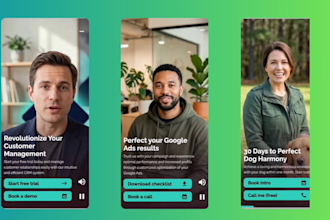 create interactive ai video widget for lead generation
