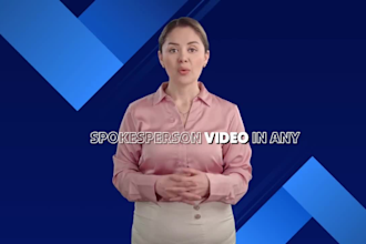 make ai spokesperson videos