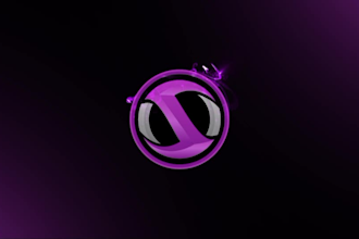 designs initial logo esport for gaming channel,free intro