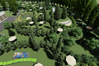 design landscape and site plan of your building