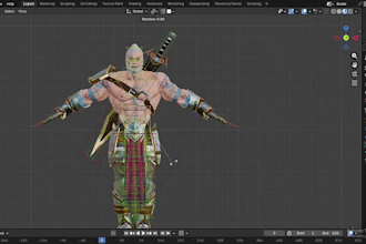 rig your 3d character in blender