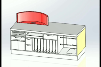 design commercial display fixture,store furniture ,display stand with solidworks