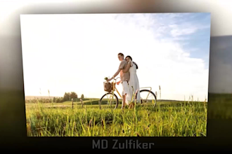 create photo slideshow, and memorial video in 24 hours