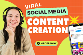 be your pro social media marketing manager instagram content creator