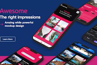 create a dynamic mobile app promo video, app trailer video, app intro