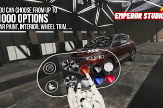 develop high quality VR project for games training tour business