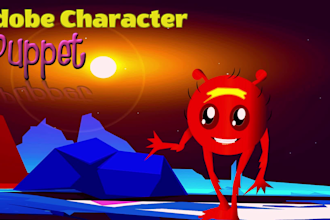 create adobe character animator puppet for avatar animation