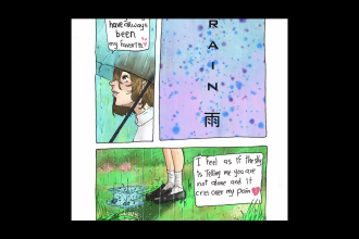 draw anime and manga 1 page comic style