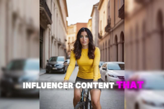 add your products to ai generated influencer model