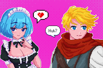 create custom pixel art portraits and anime pixel art avatars
