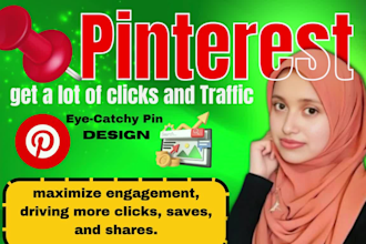 design eye catching pinterest pins and manage your account
