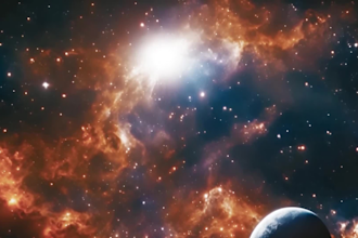 create a space documentary video for youtube channel
